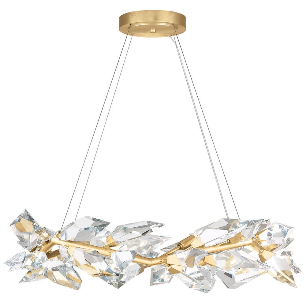 Foret Small Pendant - Gold Leaf Finish