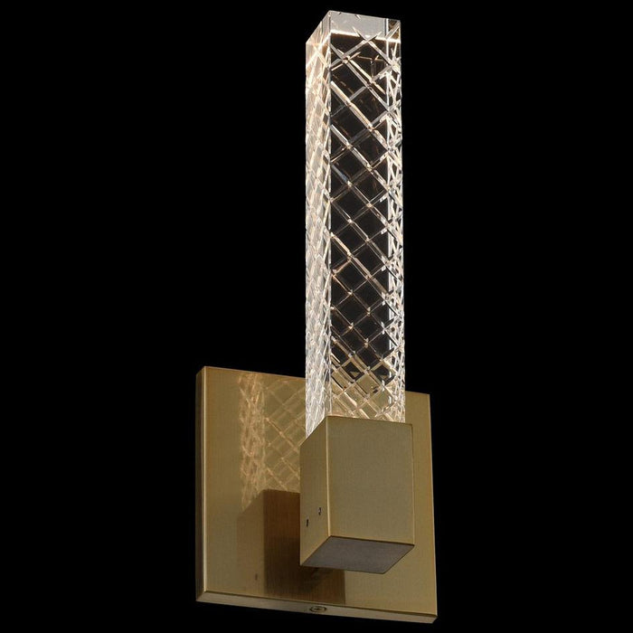 Apollo 1 Light Wall Sconce - Champagne Gold