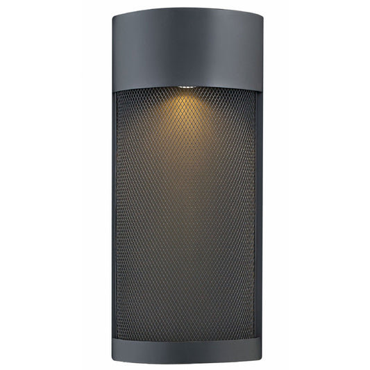 Aria Pocket Outdoor Wall Sconce - Black Finish
