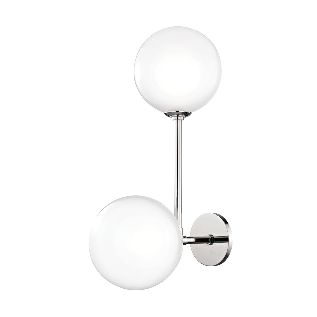 ASHLEIGH WALL LIGHT Polished Nickel