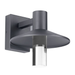 Ash 10" Outdoor Wall Sconce - Charcoal Finish