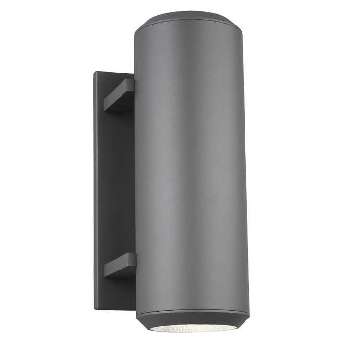 ASPENTI 14" OUTDOOR SCONCE - Charcoal Finish