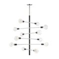 Load image into Gallery viewer, ASTRID Large CHANDELIER Polished Nickel
