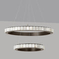 Load image into Gallery viewer, Avalon Halo Chandelier - Bronze Finish
