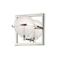 Load image into Gallery viewer, Axiom 1 Light LED Bath Bar - Polished Nickel Finish
