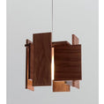 Load image into Gallery viewer, Abeo LED Pendant - Oiled Walnut Finish
