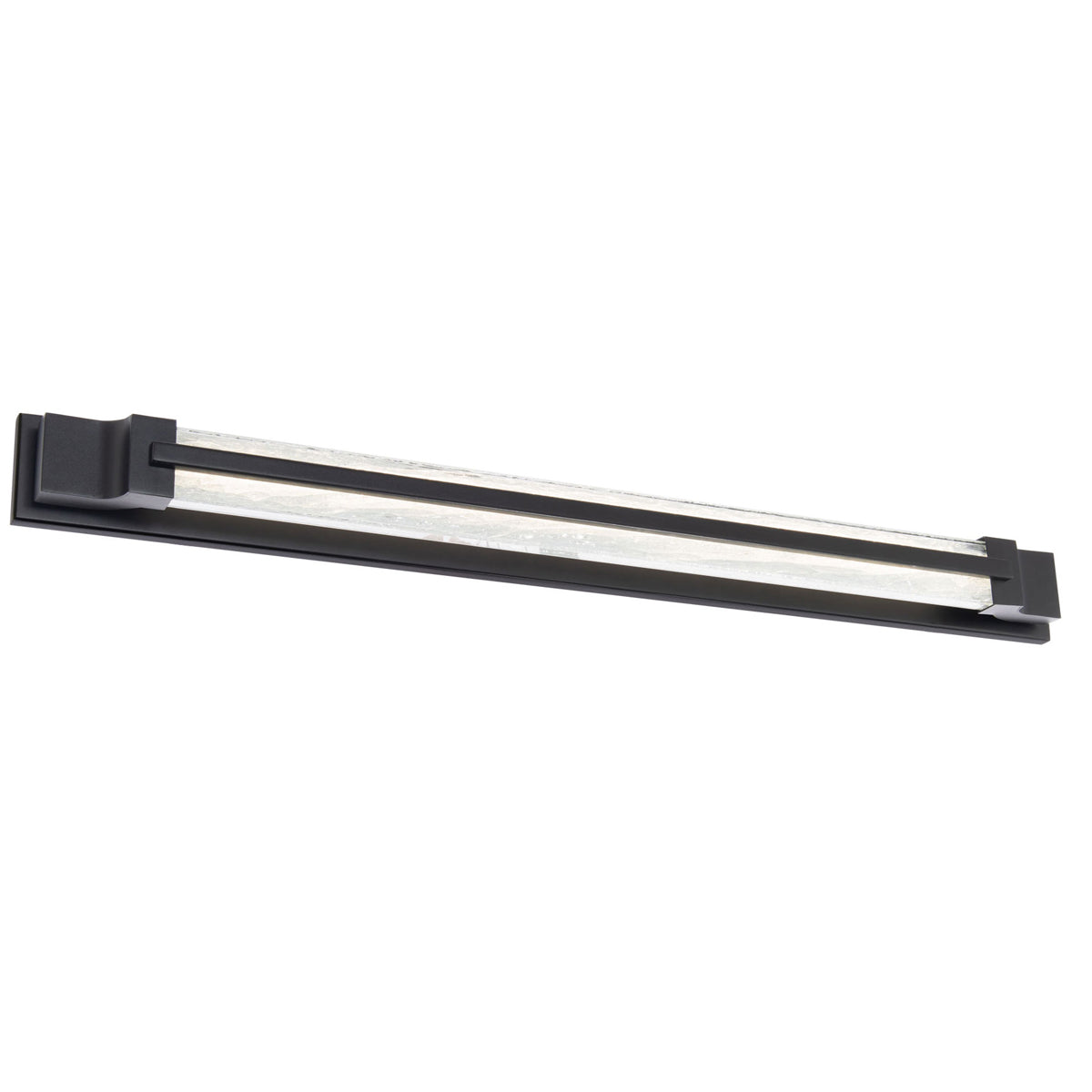 Aberdeen 38" LED Vanity Light - Black Finish