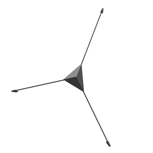 Abstract Small LED Surface Mount - Satin Black