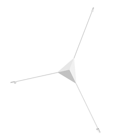 Abstract Small LED Surface Mount - Satin White