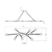 Abstraction Linear LED Pendant - Diagram
