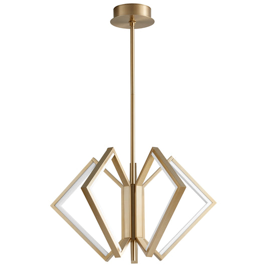 Acadia 30" Pendant - Aged Brass Finish