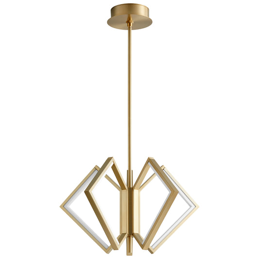 Acadia 25" Pendant - Aged Brass Finish