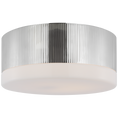 Load image into Gallery viewer, Ace 17" Flush Mount Polished Nickel
