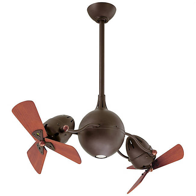 Acqua Ceiling Fan - Mahogany Blades