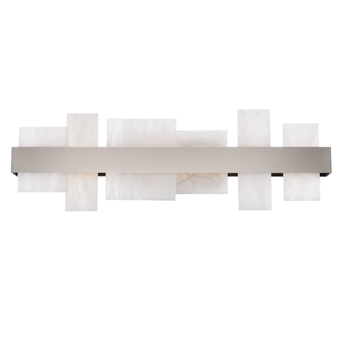 Acropolis 27" LED Bath Vanity - Brushed Nickel Finish