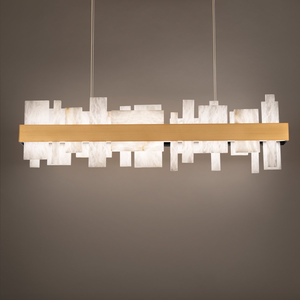 Acropolis Linear Chandelier - Display