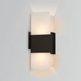 Load image into Gallery viewer, Acuo Outdoor LED Wall Sconce - Textured Black Finish
