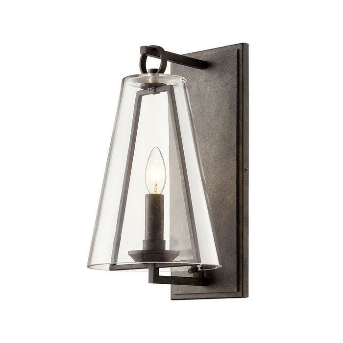 Adamson Small Outdoor Wall Sconce - French Iron Finish