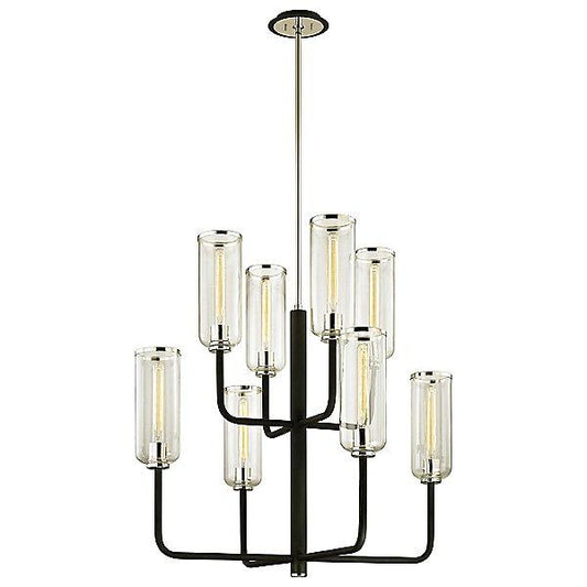 Aeon 8-Light Chandelier - Polished Nickel Finish