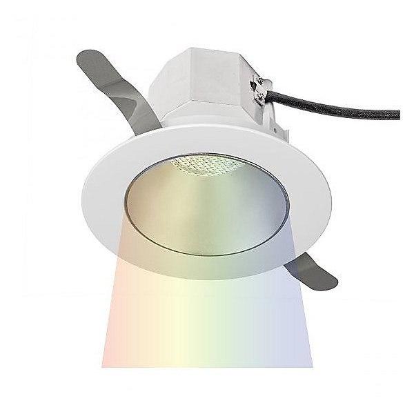 Aether 3.5 inch Color Changing Round Recessed Kit - Haze/White