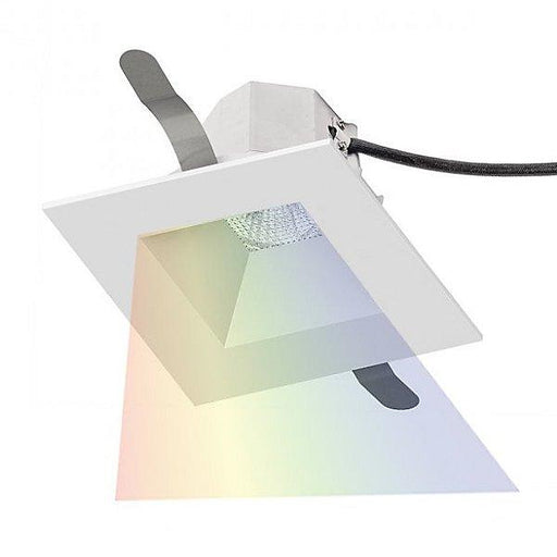 Aether 3.5 inch Square Color Changing Recessed Kit - White