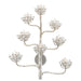 Agave Americana Wall Sconce - Silver Leaf Finish