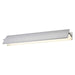 Aileron 24" LED Wall Sconce - Bright Satin Aluminum