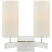 Aimee Double Sconce - Polished Nickel Finish