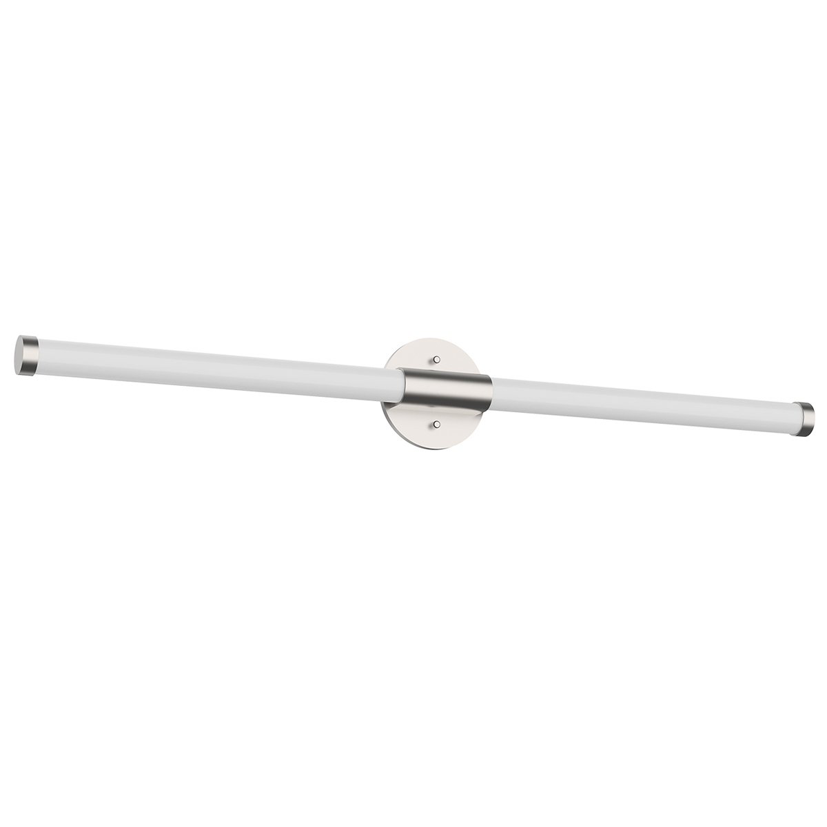 Akari Large LED Bath Bar - Brushed Nickel Finish