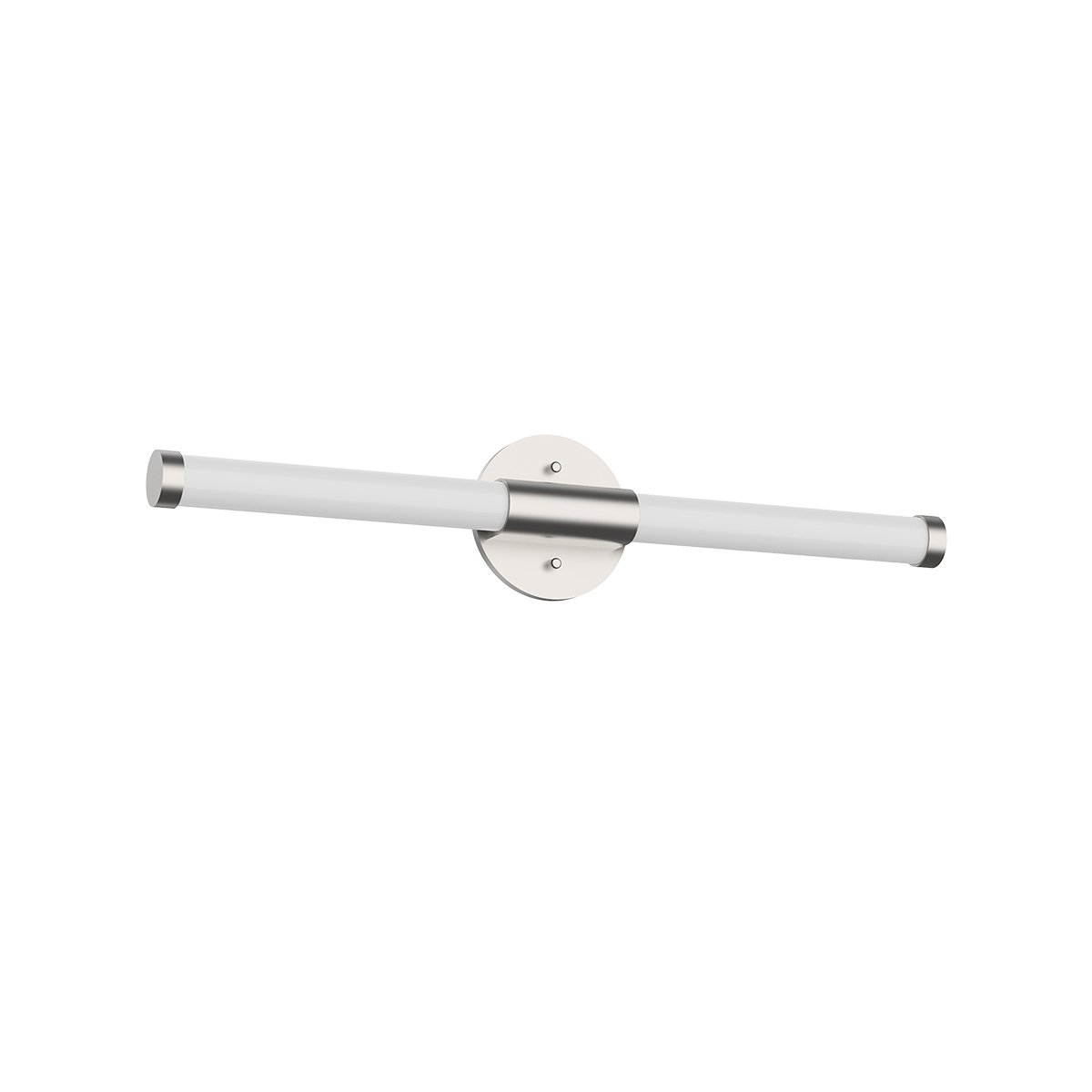 Akari Small LED Bath Bar - Brushed Nickel Finish