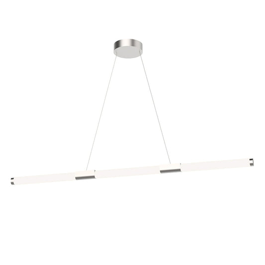 Akari LED Linear Suspension - Brushed Nickel Finish