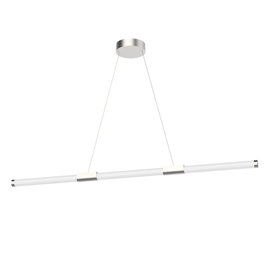 Akari LED Linear Suspension - Brushed Nickel Finish