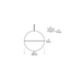 Akova Grande Pendant - Diagram