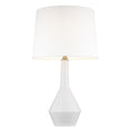 Load image into Gallery viewer, Alana Table Lamp - Soft Ivory Finish
