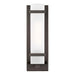 Alban Square Outdoor Wall Sconce - Antique Bronze Finish