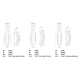 Load image into Gallery viewer, Albedo LED Outdoor Wall Sconce - Diagram
