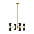 Load image into Gallery viewer, Albertine Small Chandelier - Midnight Black Finish
