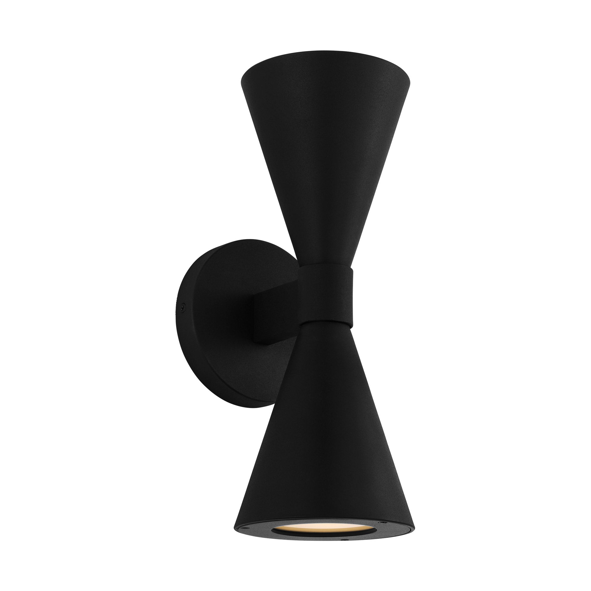 Albertine Outdoor Wall Sconce - Black