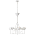 Load image into Gallery viewer, Alberto Small Single Tier Chandelier - Plaster White
