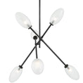 Load image into Gallery viewer, Alberton Chandelier - Black Brass
