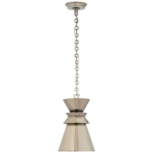 Alborg Small Stacked Pendant - Antique Nickel/Antique Nickel Finish