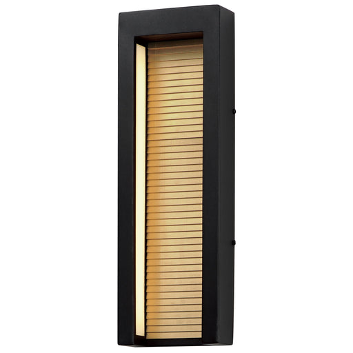 Alcove LED Outdoor Wall Sconce - Black Gold