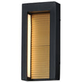 Load image into Gallery viewer, Alcove LED Outdoor Wall Sconce - Black Gold
