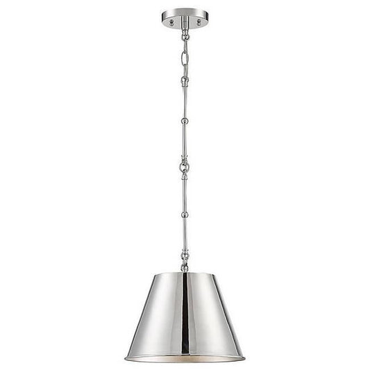 Alden Pendant - Polished Nickel Small