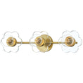 Load image into Gallery viewer, Alexa 3-Light Bath Bar - Aged Brass
