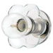 Alexa Wall Sconce/Ceiling Light - Polished Nickel
