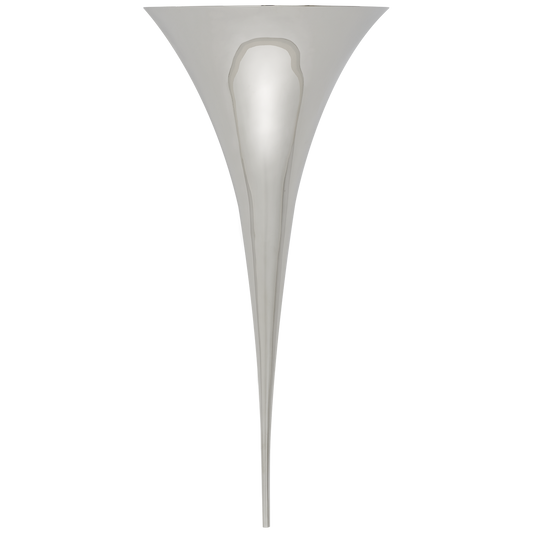 Alina Tail Sconce - Polished Nickel Finish