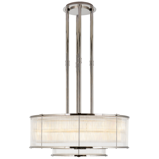 Allen Large Tiered Chandelier - Polished Nickel Finish