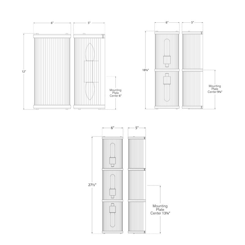 Allen Linear Sconce - Diagram