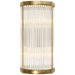 Allen Small Linear Sconce - Natural Brass Finish